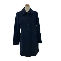 186005 現状品 Paul Smith ポールスミス ロングコート ネイビー サイズ42