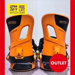 【ムラスポOUTLET公式】スノーボード　ビンディング　新品　未使用　NITRO　ナイトロ　RAMBLER　ランブラー　24-25　Mサイズ　訳あり　ムラサキスポーツ OUTLET アウトレットのサムネイル