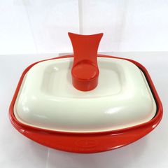 中古品 レンジメートプロ グランデ 電子レンジ専用調理器 レシピ本付 公田店