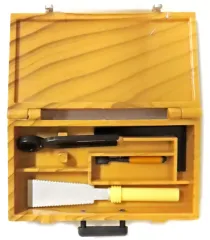 【中古】トレーディングフィギュア ノコギリセット 「mini大工道具セット3」