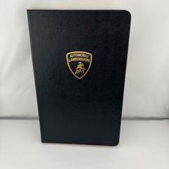 Lamborghini ランボルギーニ ノート 手帳 ブラック ロゴ