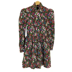 マークジェイコブス MARC JACOBS THE PRAIRIE DRESS BLACK MULTI レディース  00のサムネイル