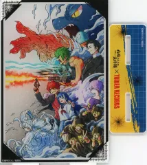 【中古】アクリルスタンド・アクリルパネル 集合(グレー/横向き) アクリルスタンド 「夜桜さんちの大作戦 POP UP SHOP in TOWER RECORDS」
