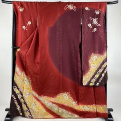 翠山工房 金通し 徳永憲峯 落款 黄色 振袖セット 辻ケ花 辻ヶ花 袋帯 辻が花 翠山工房 金通し 徳永憲峯 落款 黄色 振袖セット 辻ケ花 辻