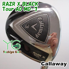通販限定■ フェアウェイウッド キャロウェイ RAZR X BLACK/Tour AD MD-7/S/15[106678]