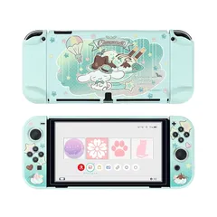 【新着商品】YOCORE Nintendo SwitchOLEDカバー SwicthOLED対応カバー 有機EL型カバー ニンテンドースイッチOLED対応 PC製 全面保護 薄型 傷防止 汚れ防止 耐衝撃 取り外し簡単 ミントチョコレート　ブルー 0