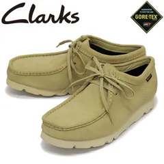 Clarks (クラークス) 26179252 Wallabee GTX ワラビー ゴアテックス メンズ ブーツ Maple Suede CL146 UK8-約26.0cm