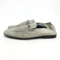 H■【44】ザラ/ZARA ビットローファーシューズ スエードシューズ/グレージュ系/MENS■8【中古】のサムネイル