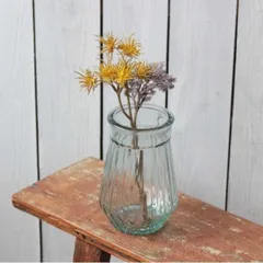 アンティーク レトロ ガラス花瓶 2点⭐︎美品⭐︎ レトロガラスミニ花瓶
