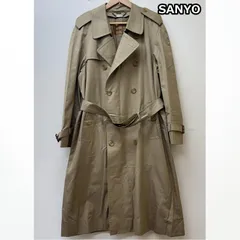 紳士 SANYOのトレンチコート 100年コート＞スタンダードモデル ダブルトレンチコート(コート