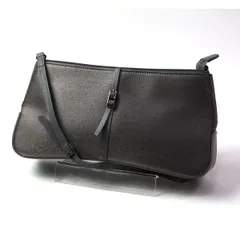PELLE BORSA ペレボルサ  ショルダーバッグ アクセサリーポーチ  ハンドバッグ 2way ブラック 黒 ヴィンテージ レトロ  24-0113me01