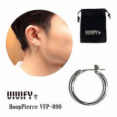 VIVIFY シルバーフープピアス　ワンオク　タカさん着用 ビビファイ 片耳用フープピアス シルバー ワンオクTakaさん着用