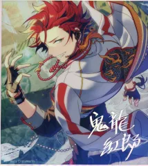 【中古】紙製品 鬼龍紅郎 「あんさんぶるスターズ!! 星彩主題色紙 紅月」 中国限定