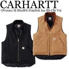 ★人気★希少品 CARHARTT (カーハート) ダックベスト■Relaxed Fit Firm Duck Insulated Rib Collar Vest 2色 S～2XLサイズ送料無料 106676のサムネイル