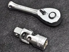 KTC 9.5 ショートラチェットハンドル ユニバーサルジョイント セットのサムネイル