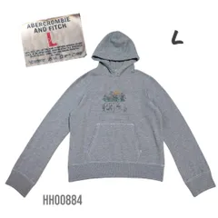 USA製プリントパーカースウェット　アバクロ　フーディー HH00884