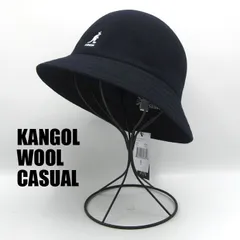 【正規品・人気】カンゴール バケハ ウールカジュアル ダークブルー S,M,L 青系 KANGOL WOOL CASUAL DARK BLUE