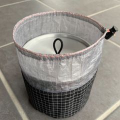 Gridstop×DCF Round bottom sack 550 Black