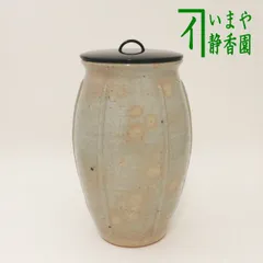 【茶道具】平安 井上春峰作　染付水指 煎茶道具 水注（すいちゅう）】 染付 蘭 井上春峰作（平安春峰作