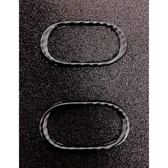 スポーティ全開♪ カーボン ルック サイドマーカー サイドウインカー リング ジムニー JB23W クロスアドベンチャー XA  XC　b3388