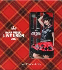 [중고]휴대 재킷 커버 미즈키 나나(type B) iPhone 케이스 for iPhone4/4S [NANA MIZUKI LIVE UNION 2012]