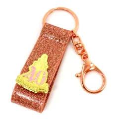 【中古】キーホルダー 40周年柄(ピンク/シンデレラ城) カチューシャホルダー 「ディズニー」 東京ディズニーリゾート限定