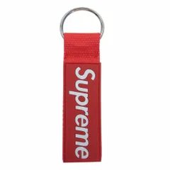 Supreme シュプリーム その他アクセサリー Webbing Keychain ウェビング キーチェーン キーホルダー レッド系【中古】のサムネイル