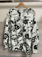 DIOR HOMME ディオール 長袖 ニット 花柄 ブラック FW16 - メルカリ