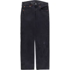 古着 リーバイス Levi's 501 ブラックデニム ストレートデニムパンツ メンズw31相当/eaa554416