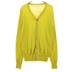 TOMORROWLAND トゥモローランド 長袖 ニットカーディガン XS イエロー レディース 古着