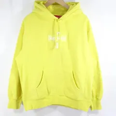 SUPREME 20aw Cross Box Logo Hooded Sweatshirt Yellow Sサイズ シュプリーム クロス ボックスロゴ パーカー 南堀江店