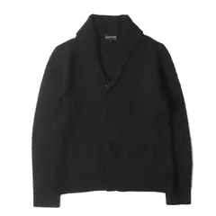 EMPORIO ARMANI エンポリオアルマーニ カーディガン サイズ:54 / カシミヤブレンド ショールカラー ニット カーディガン / ブラック 黒 / トップス セーター【メンズ】【中古】のサムネイル