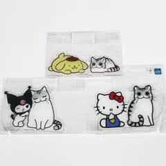 未開封　夜は猫といっしょ×サンリオキャラクターズ　アクスタ　3点セット