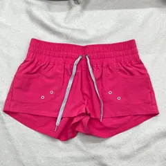 Patagonia パタゴニア　トレーニングパンツ　XS   SS ピンク　ショートパンツ　ウエストゴム　短パン　スポーツ　スポーティ　トレーニング　パンツ　ボトムス　ジム　ランニング　ウォーキング