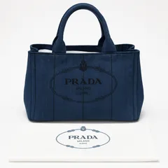 新品 PRADA プラダ カナパ デニムトートバッグ SS（mini）サイズ