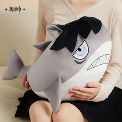 原神・公式　ぬいぐるみ　クッション　リオセスリ　サメ