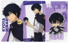 【中古】キャラカード 雲雀恭弥 クリアカード3枚セット 「ひこくじONLINE 家庭教師ヒットマンREBORN! -Insieme a un peluche-」 E-2賞