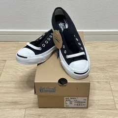 CONVERSE コンバース JACK PURCELL ジャックパーセル 1R194 BLACK ブラック 黒 ローカットスニーカー 靴 シューズ 23cm 箱つき