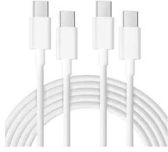 ★新品★USB-C & USB-C-ケーブル (3m，2本セット) PD60W USB C/Type C-ケーブル 急速充電 充電ケーブル 高耐久 タイプc-ケーブル 長い データ転送 MacBook Pro/iPad Pro/Galaxy等