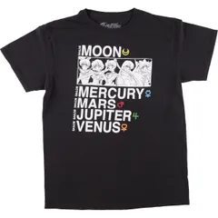 古着 SAILOR MOON 美少女戦士セーラームーン アニメ キャラクタープリントTシャツ メンズM相当/eaa577241