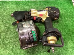 HiKOKI(日立工機) 50㎜高圧ロール釘打機 メタリックゴールド NV50HMC　/　IT8I1OC6K0I6
