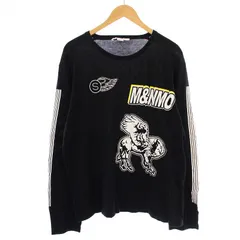 ステラマッカートニー STELLA McCARTNEY Tシャツ カットソー 長袖 クルーネック プリント S 黒 486976 /BMのサムネイル