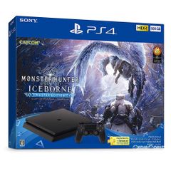 (본체) 플레이 스테이션 4 PlayStation4 몬스터 헌터 월드 : 아이스 본 마스터 에디션 Starter Pack Black (블랙) 500GB (CUHJ-10030) 소니 인터랙티브 엔터테인먼트