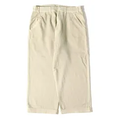 COMME des GARCONS コムデギャルソン パンツ サイズ：S 縮絨期 ウール 縮絨 ワイド バギー ワークパンツ HOMME PLUS アーカイブ 94AW ベージュ ボトムス ズボンのサムネイル