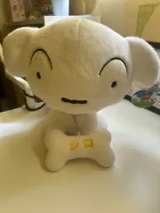 シロ 中型 骨型 マグネット ぬいぐるみ