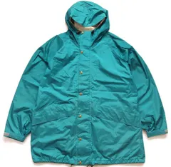 90s USA製 L.L.Bean STOWAWAY RAINWEAR GORE-TEXゴアテックス ナイロンパーカー 薄緑 XL★オールド ビンテージ アウトドア ビッグサイズ