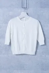 PCI - Parler Chiffons International　パルレシフォンインターナショナル　コットンカーディガン