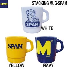STACKING MUG-SPAM　UT000320　プラスチック製スタッキングマグ　スパム　アメリカン雑貨 