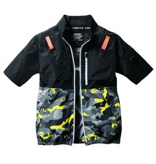 バートル BURTLE 空調服 AC2016-7 イエローカモ AC半袖ブルゾン NEW COLOR 【 AC2016-7 イエローカモ サイズ 3XL 】