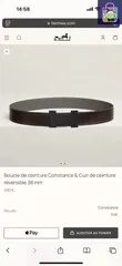 【今日特価】Constance GREY CUMULUS メンズベルト-1